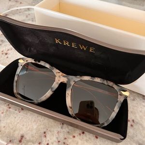 Krewe SIMONE OYSTER + BLACK AND CRYSTAL 24K
